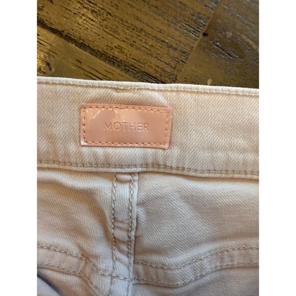 Mother The Dazzler Hover in Date Night Jeans (Light Pink) Size 27 - Picture 1 of 11